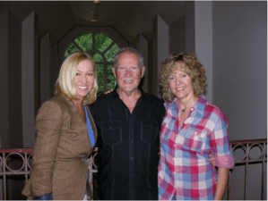 Mercy Founder and President Nancy Alcorn with Ken and Connie Mansfield at the Nashville Mercy home