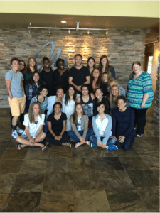 Mark wrapped up his Mercy home “tour” with residents in Sacramento