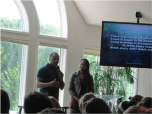 Pastor Touré on wife Sarah’s story: “I see her process as strength.”