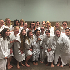 Nashville Mercy residents ready for baptism!