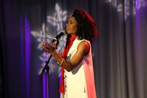 Nicole C. Mullen singing “My Redeemer Lives”